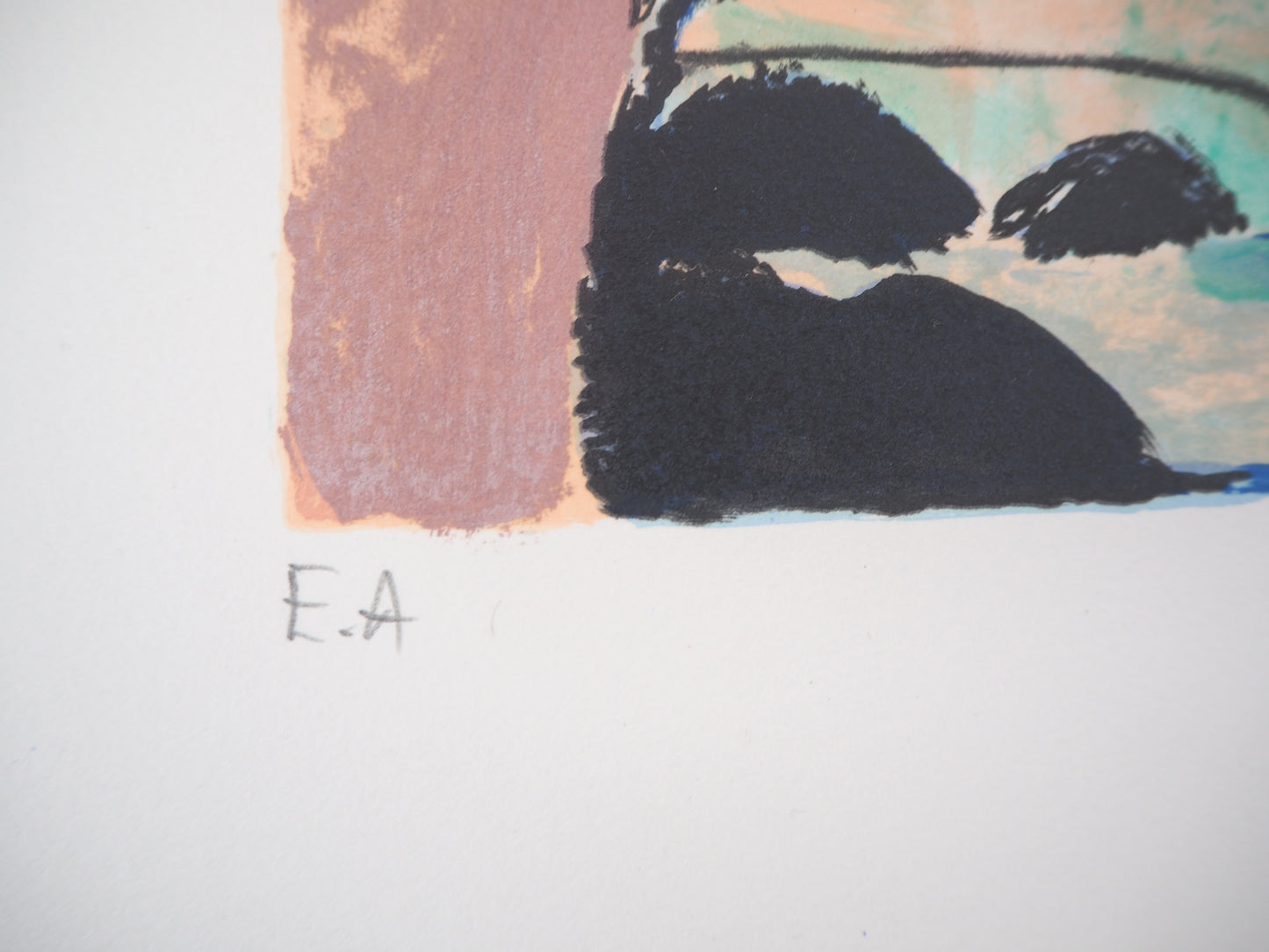 Gabriel GODARD : La Paysanne - Lithographie originale signée