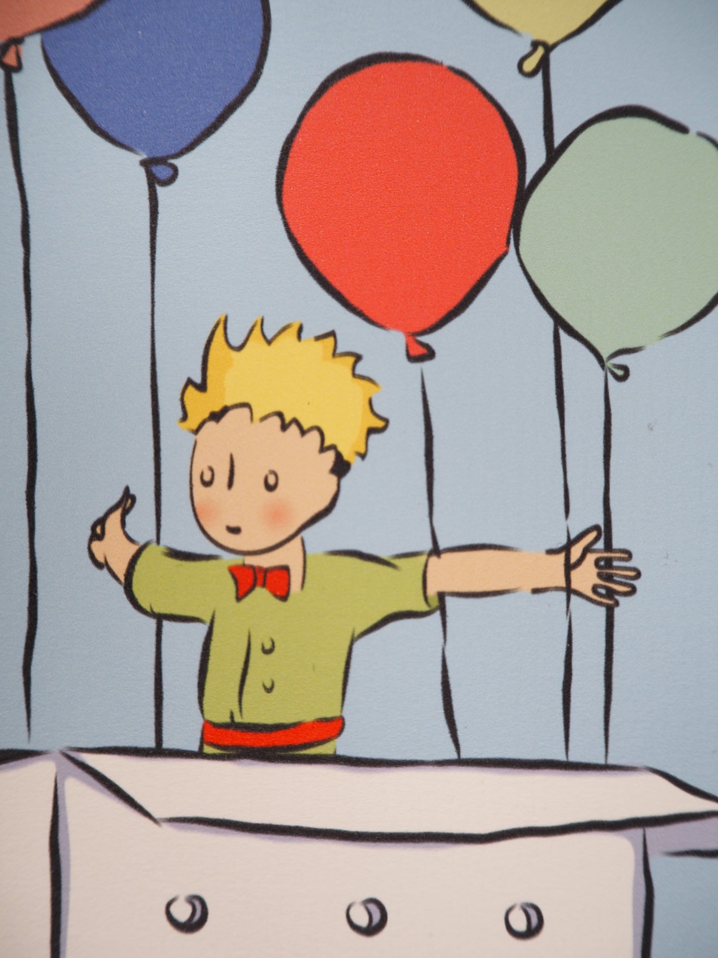 Antoine DE SAINT EXUPERY : L'anniversaire du Petit Prince - Lithographie