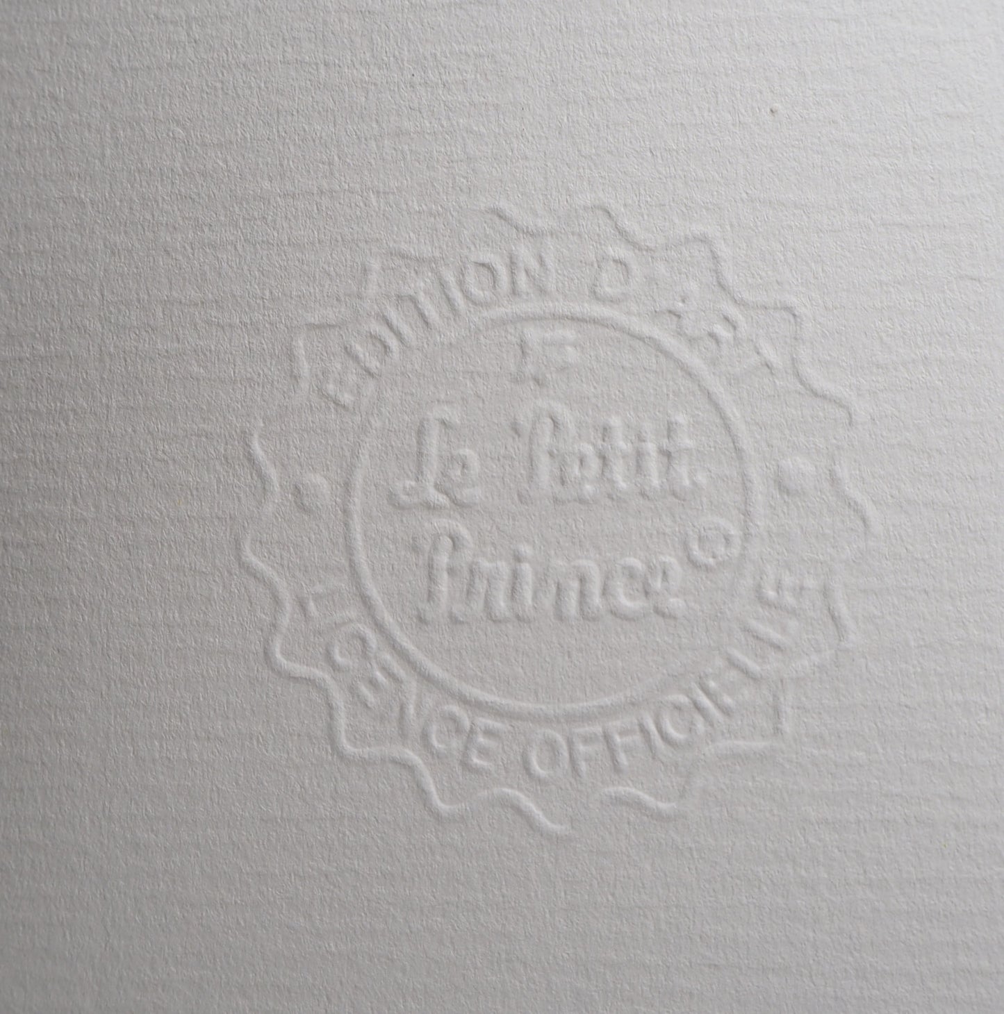 Antoine DE SAINT EXUPERY : Le Petit Prince sur une balançoire - Lithographie