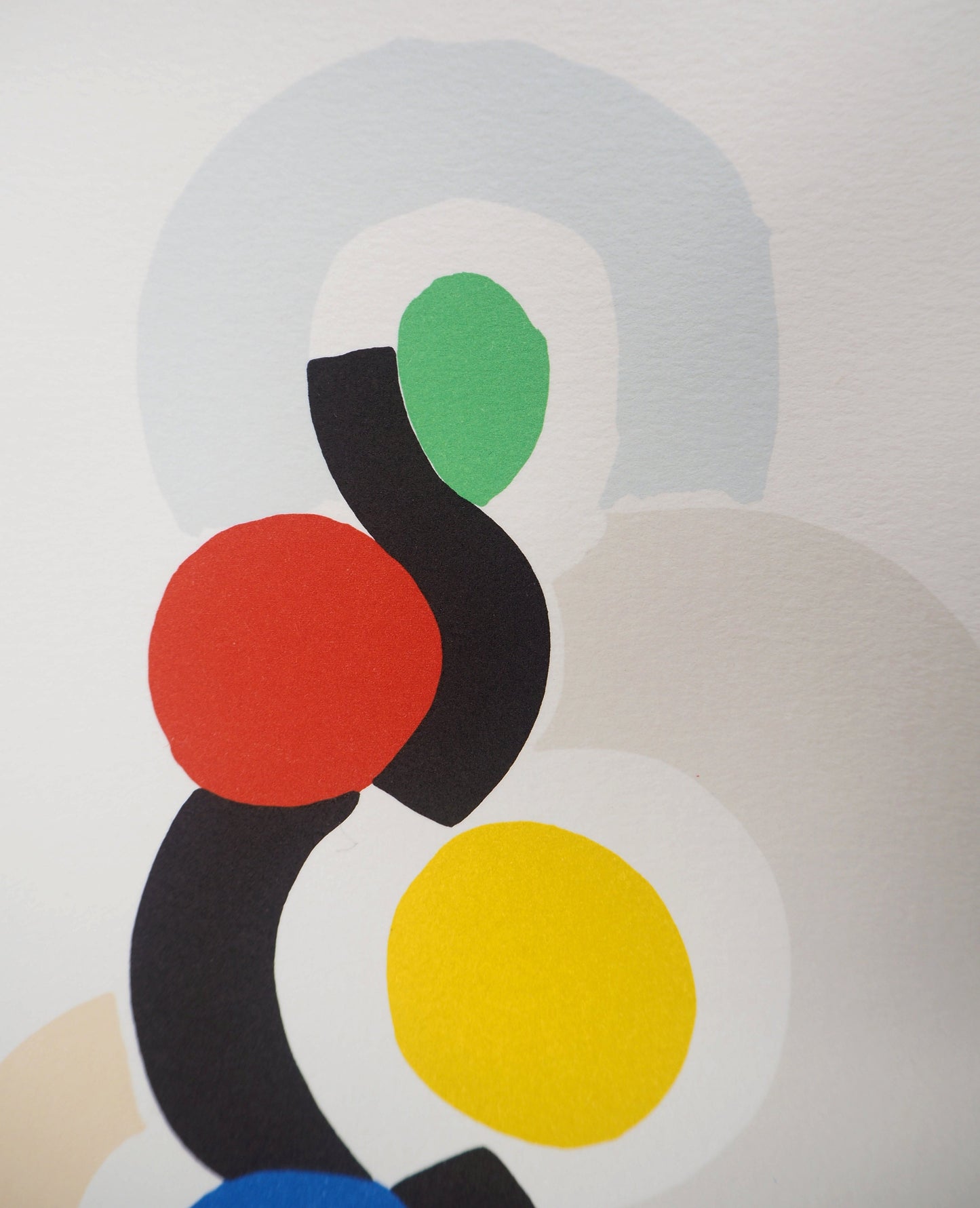 Sonia DELAUNAY : Rythme et Danse - Lithographie signée