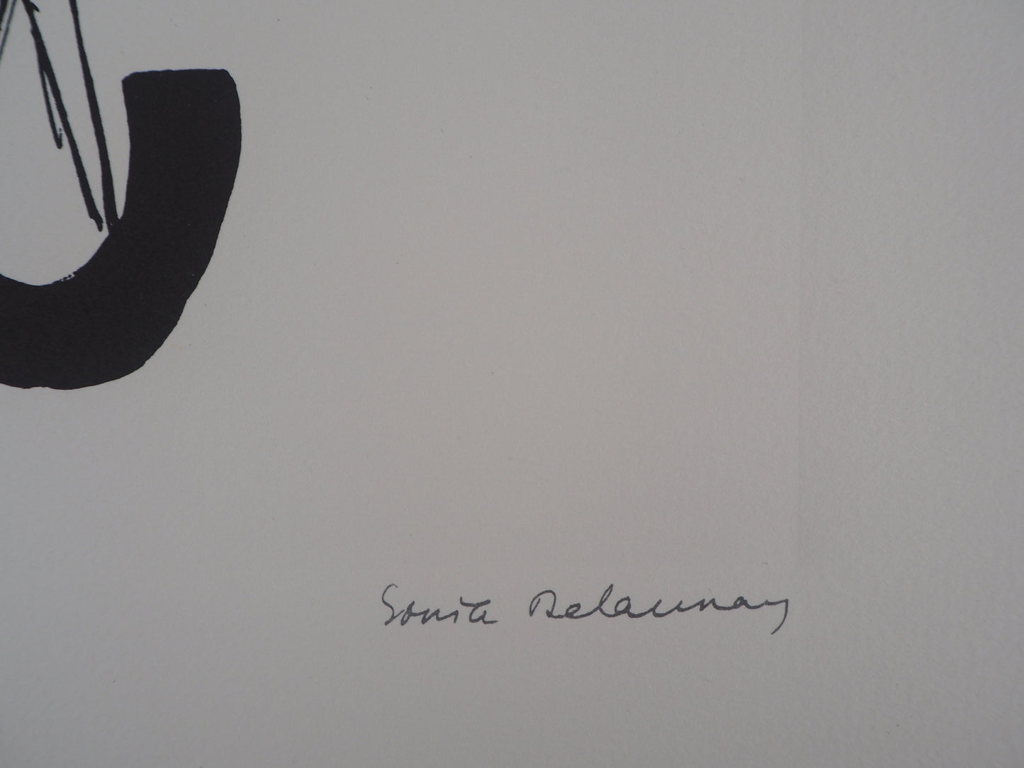 Sonia DELAUNAY : Danse, Rythme sans fin - Lithographie signée