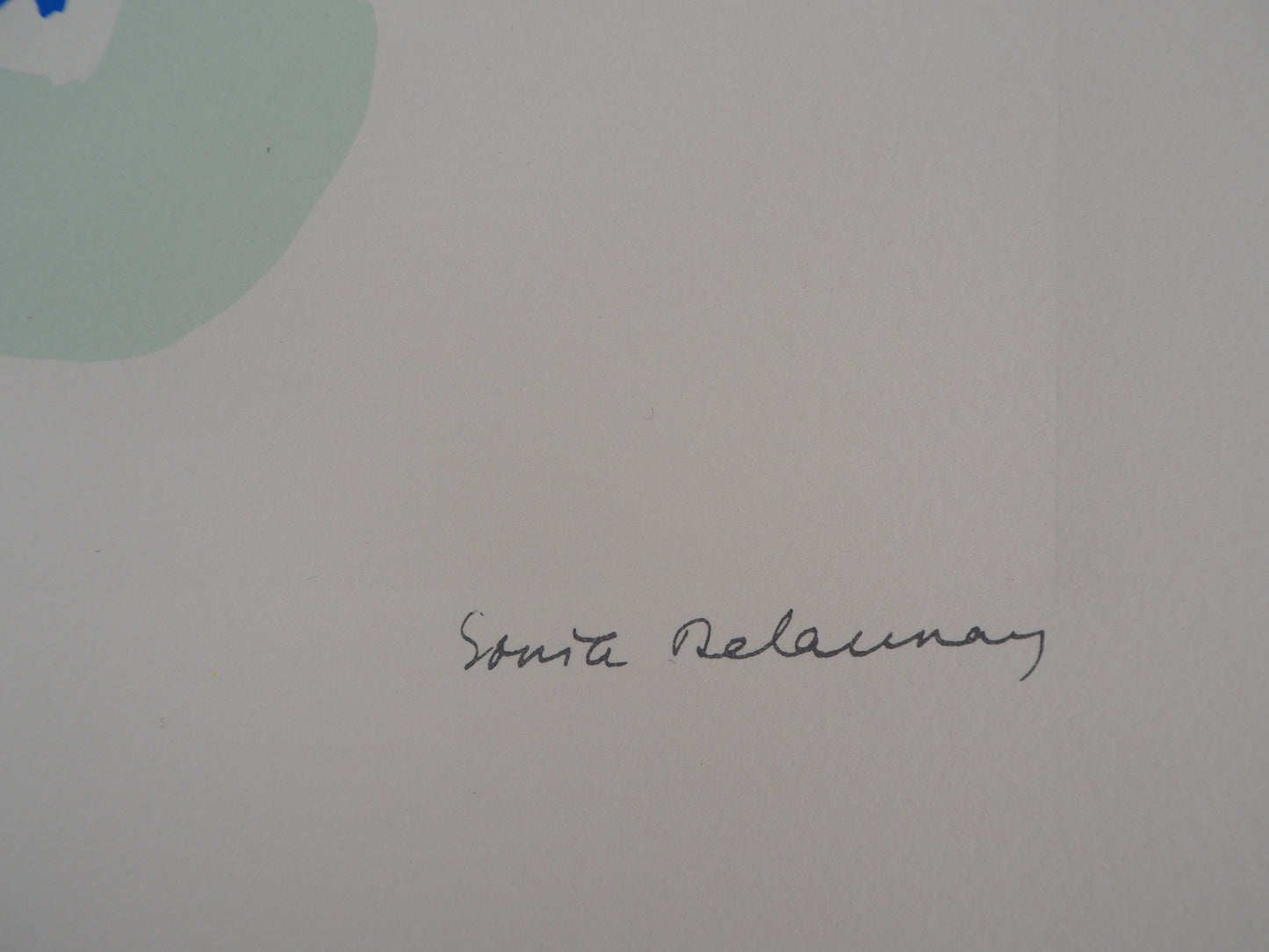 Sonia DELAUNAY : Robe-toupie, Rio - Lithographie signée
