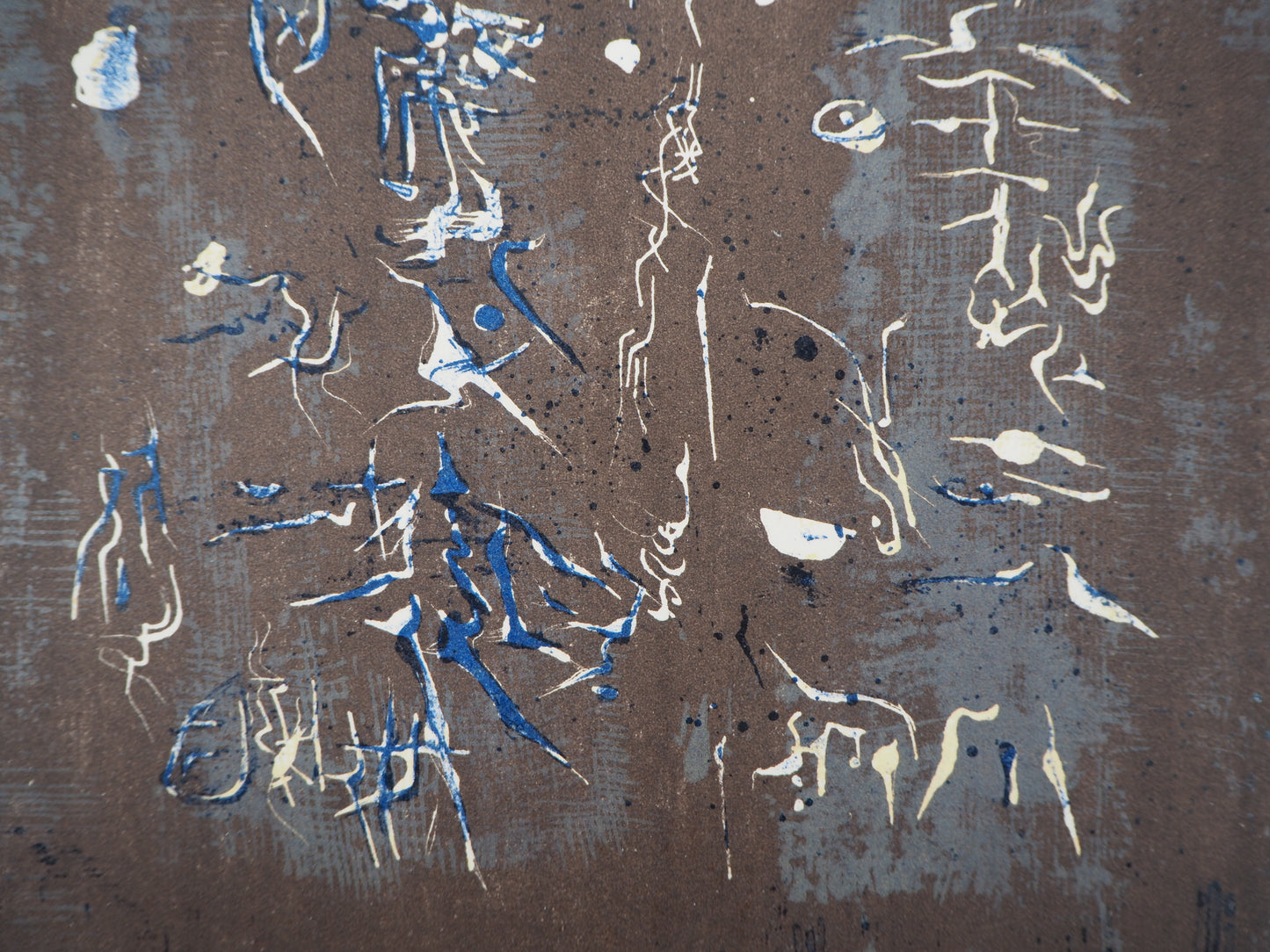 ZAO Wou Ki : L'écriture plastique - Lithographie originale