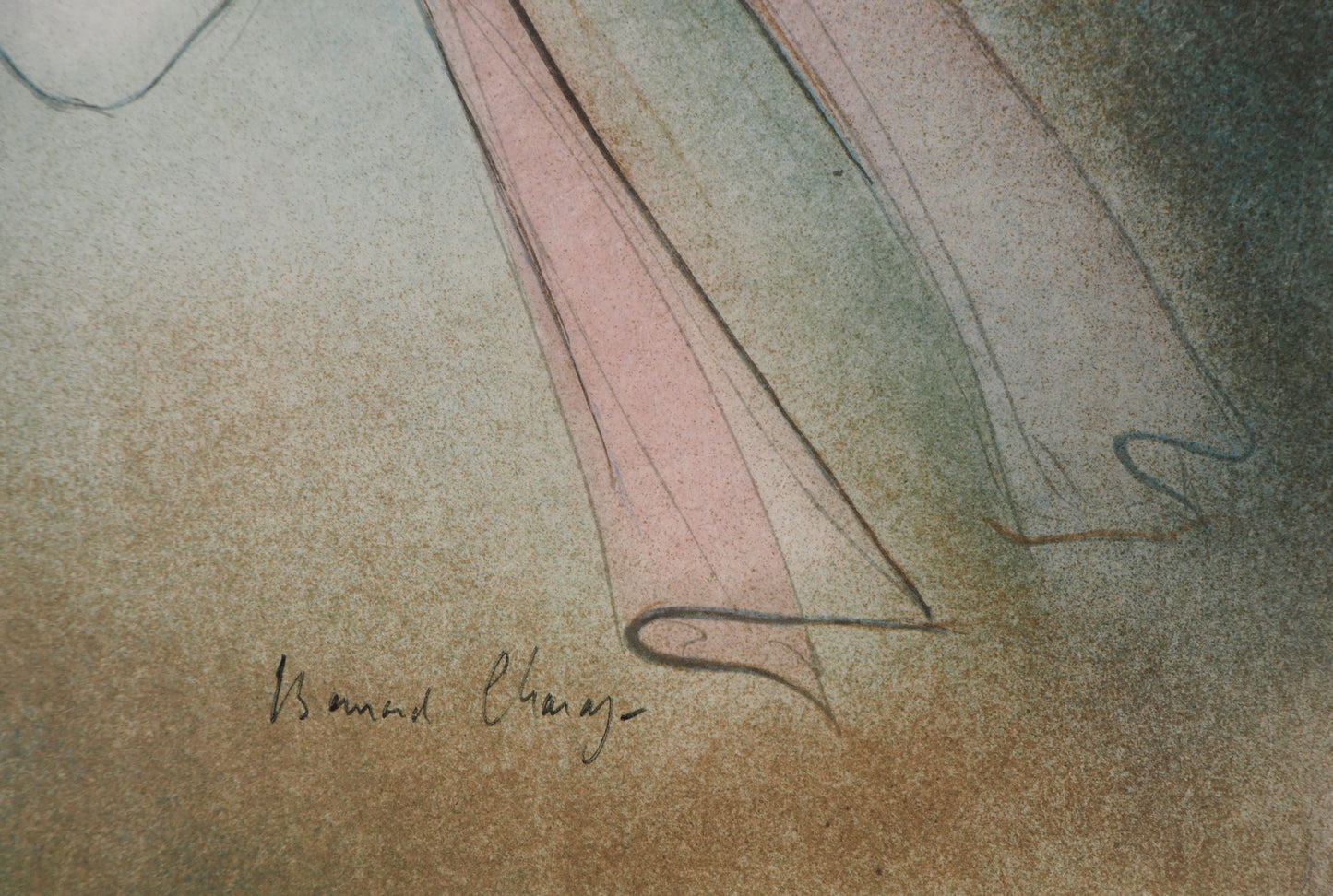Bernard CHAROY : Sophie au ruban - Lithographie originale signée