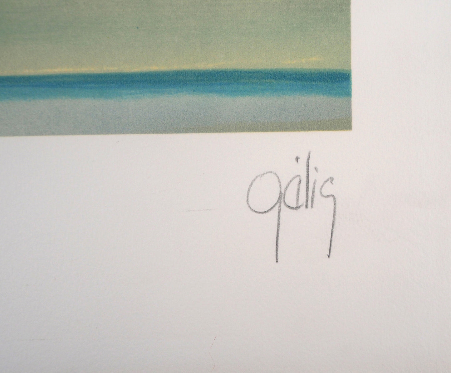 Daniel GELIS : Le bouquet éclatant - Lithographie originale signée