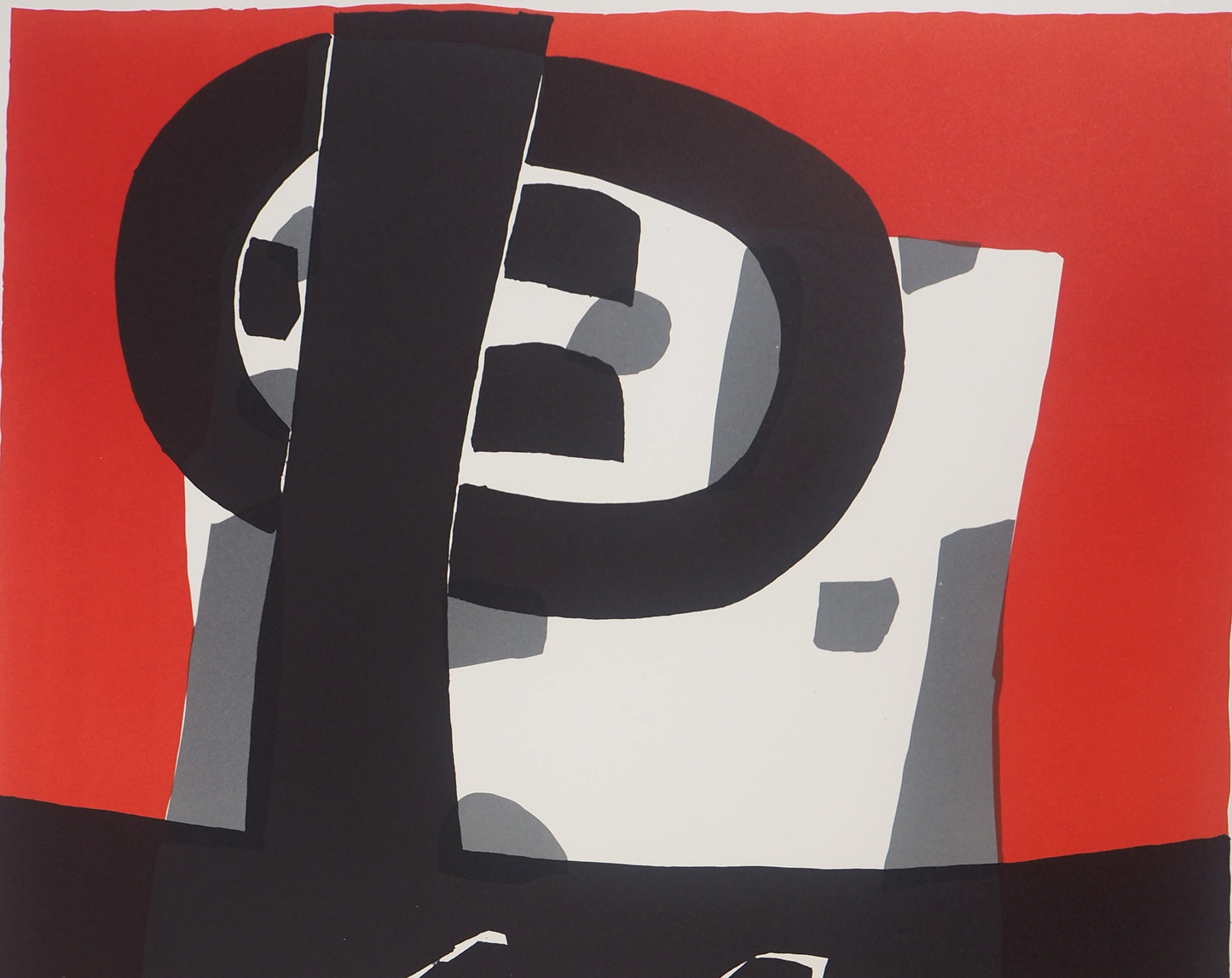 Raoul UBAC : Expo 1950 - Lithographie signée