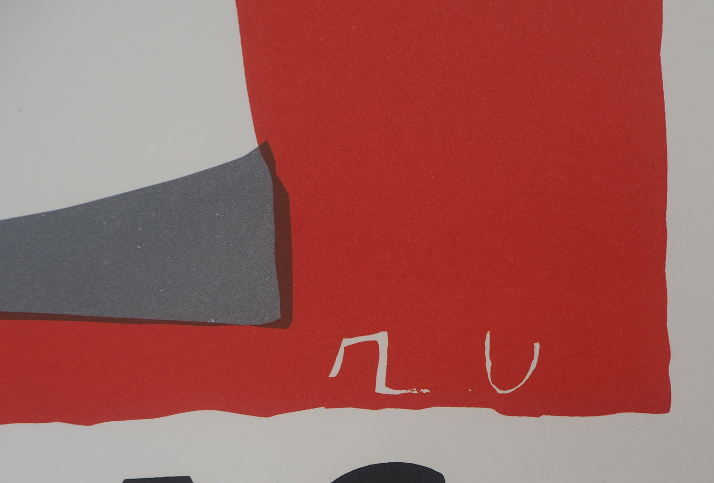 Raoul UBAC : Expo 1950 - Lithographie signée