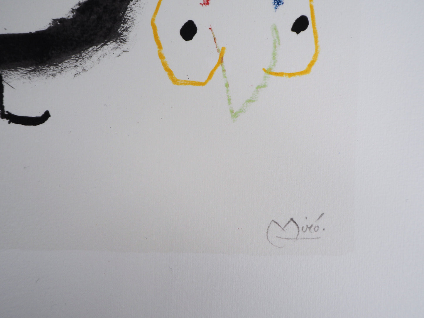 Joan MIRO : Enfants surréalistes - Lithographie signée