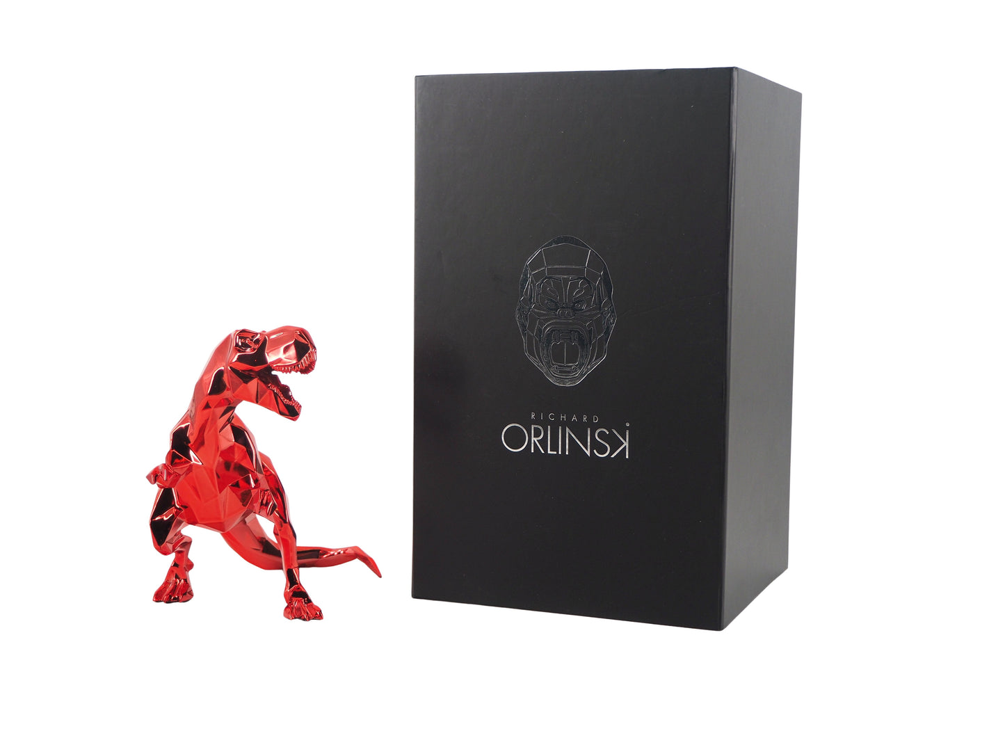 Richard ORLINSKI : T Rex (Red Edition) - Sculpture originale