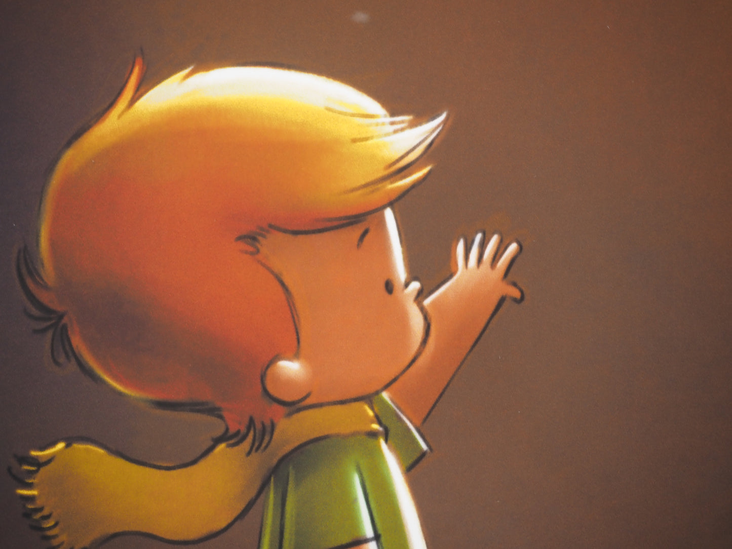 Antoine DE SAINT EXUPERY / Jordi NEF : Le Petit Prince salue l'étoile - Lithographie