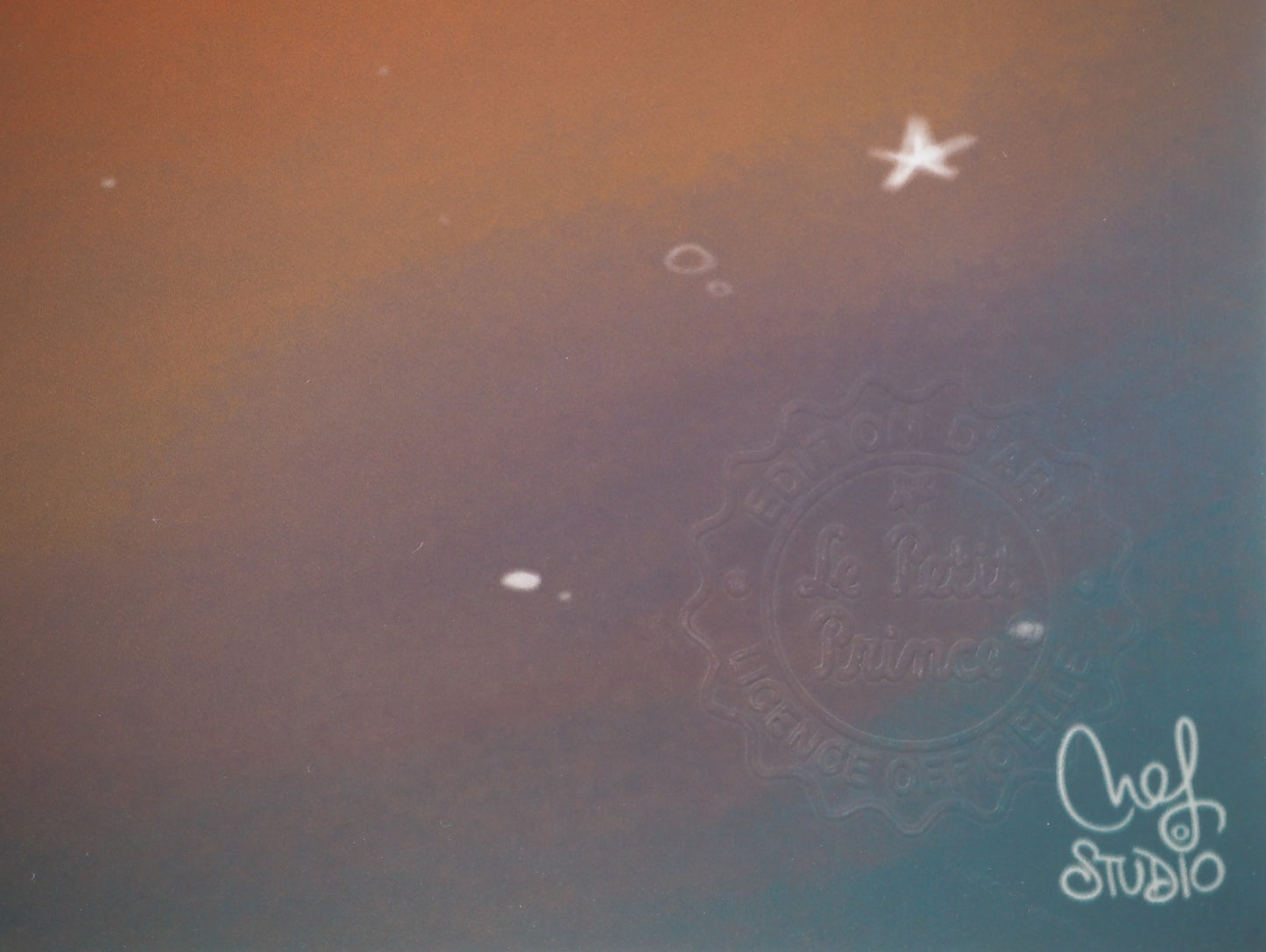 Antoine DE SAINT EXUPERY / Jordi NEF : Le Petit Prince salue l'étoile - Lithographie