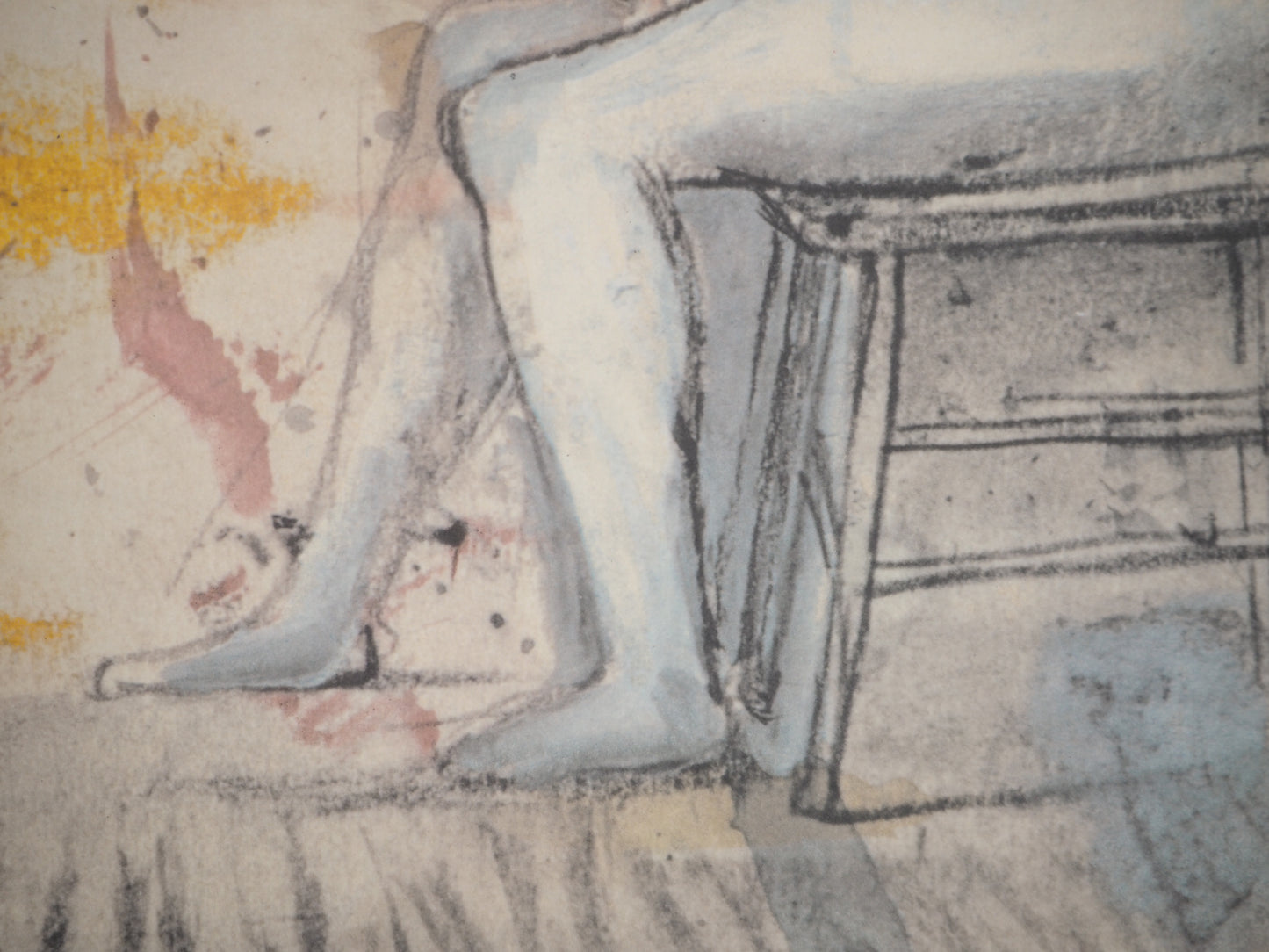 Henry MOORE : La Muse - Lithographie signée