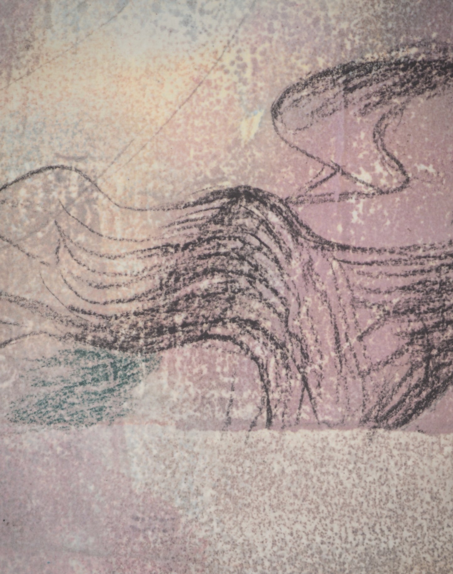 Henry MOORE : Figure couchée - Lithographie signée