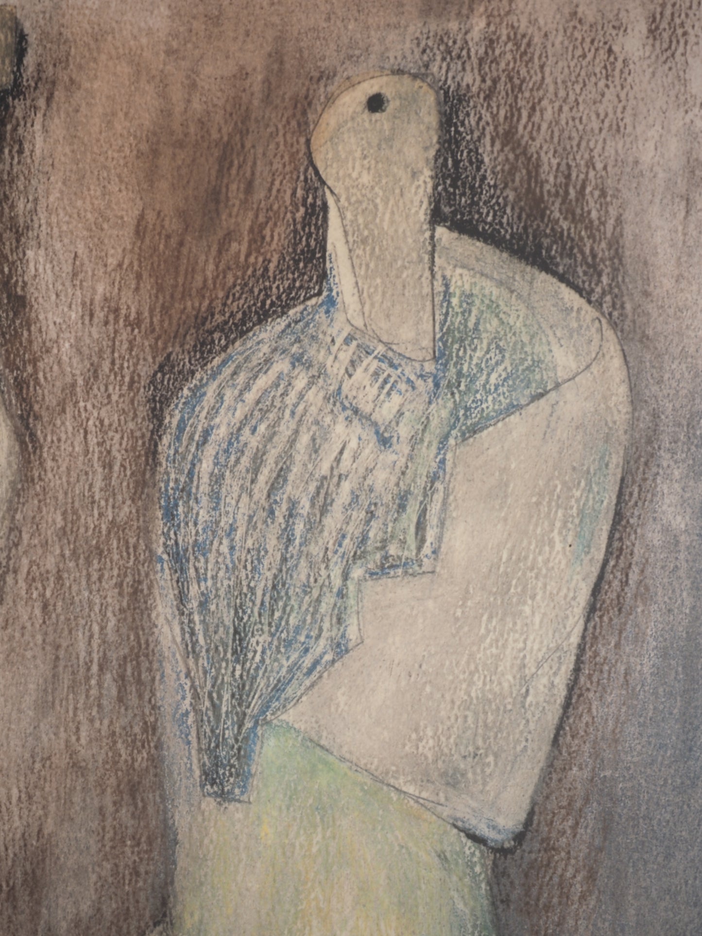 Henry MOORE : Trio de figures - Lithographie signée