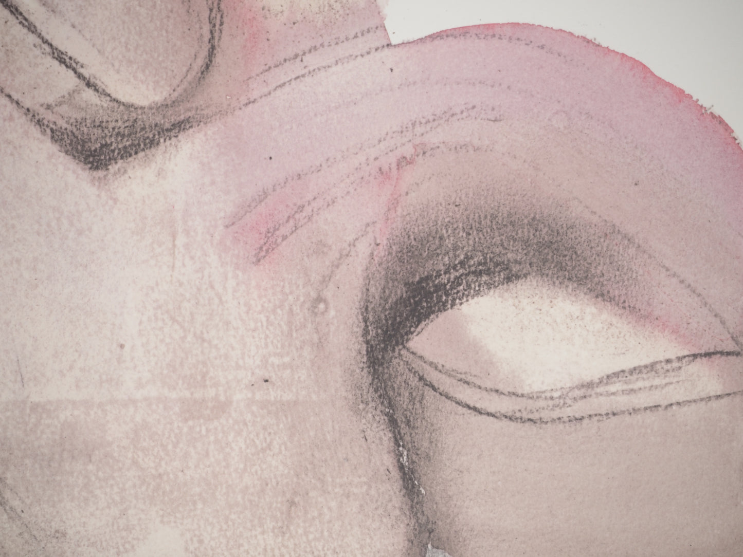 Henry MOORE : Femme de dos - Lithographie signée