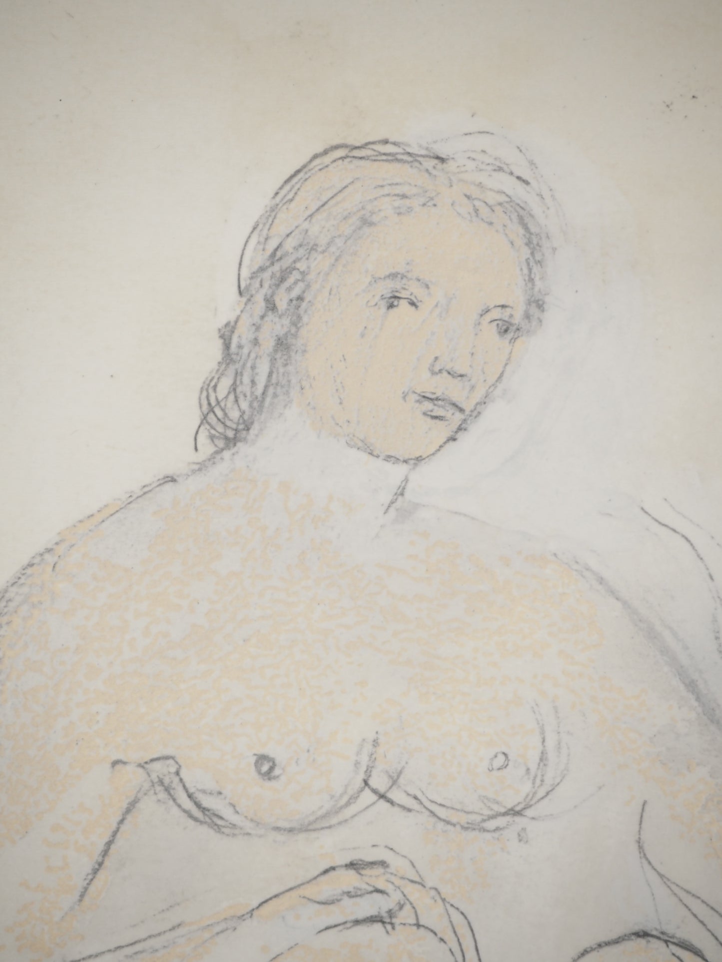 Henry MOORE : La jeune muse - Lithographie signée