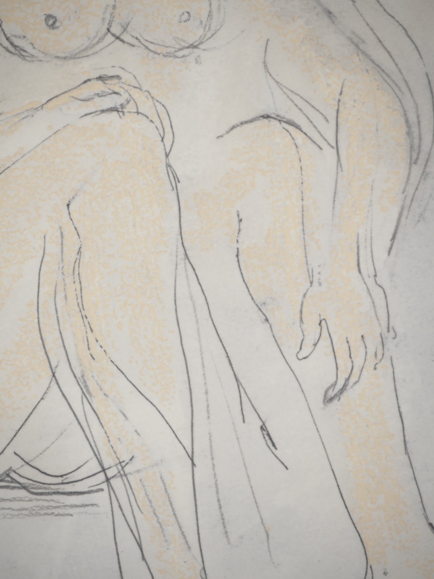 Henry MOORE : La jeune muse - Lithographie signée