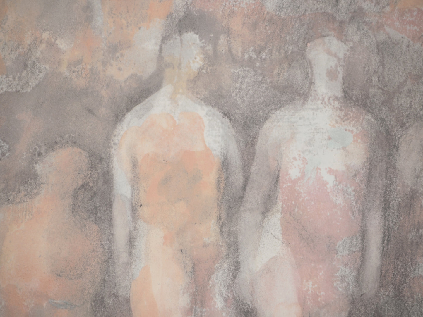 Henry MOORE : Modèles nus - Lithographie signée