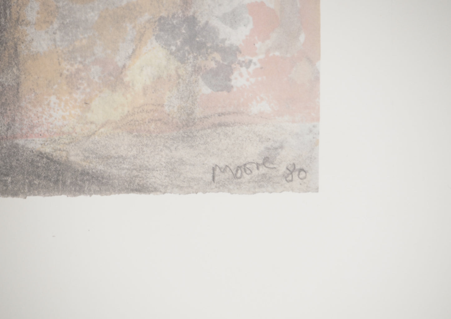 Henry MOORE : Modèles nus - Lithographie signée
