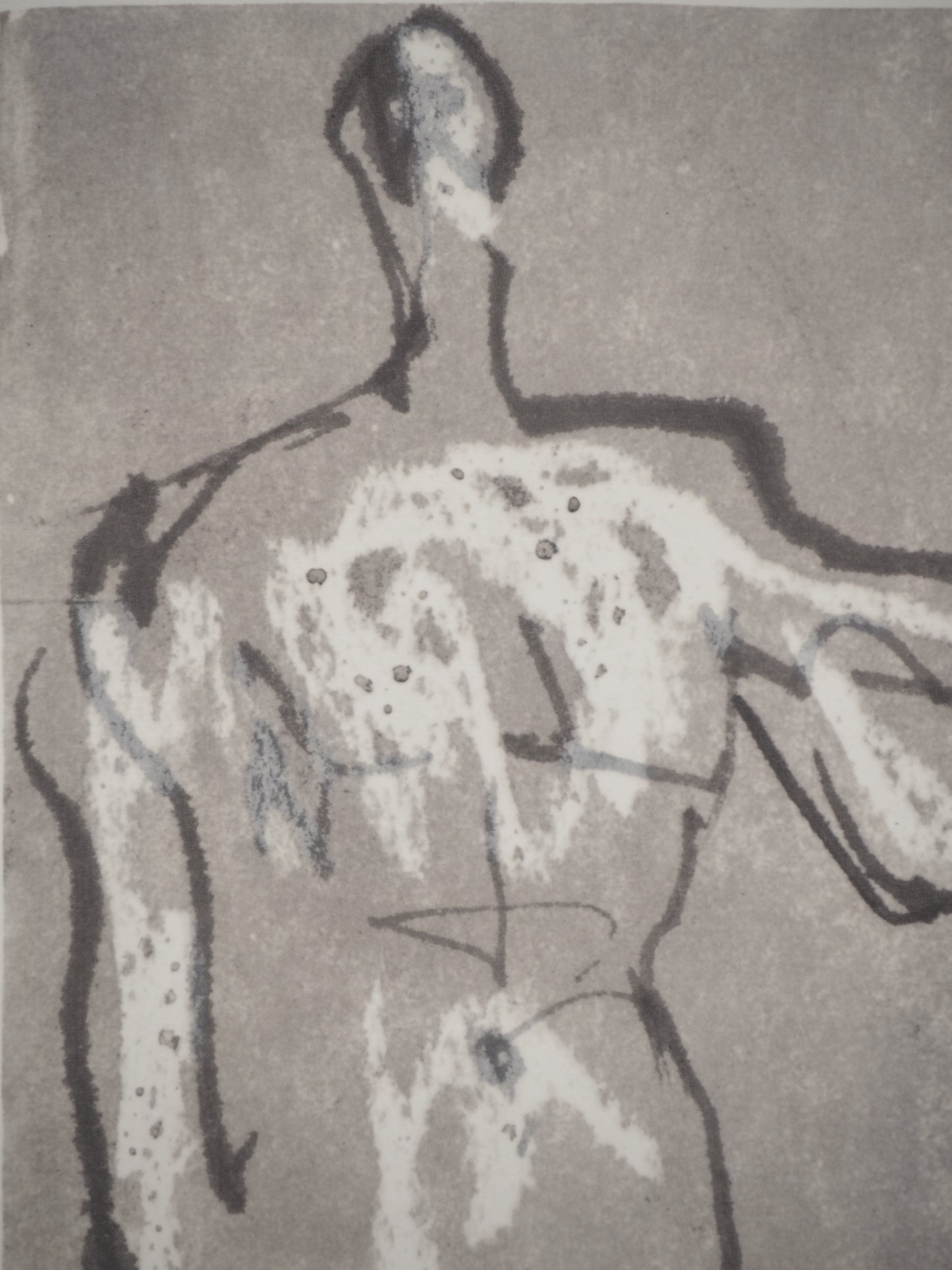 Henry MOORE : Les amoureux - Lithographie signée
