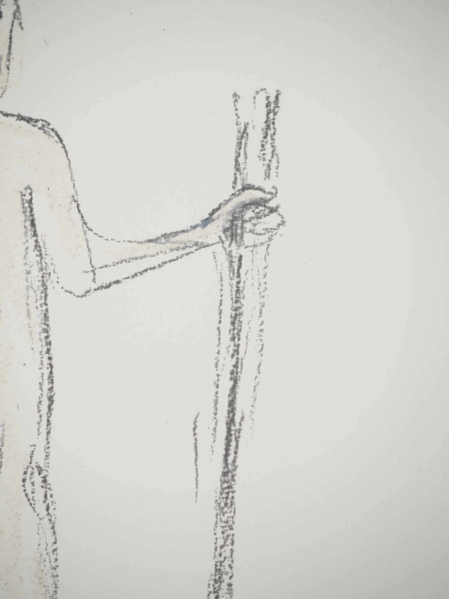 Henry MOORE : Le mendiant - Lithographie signée