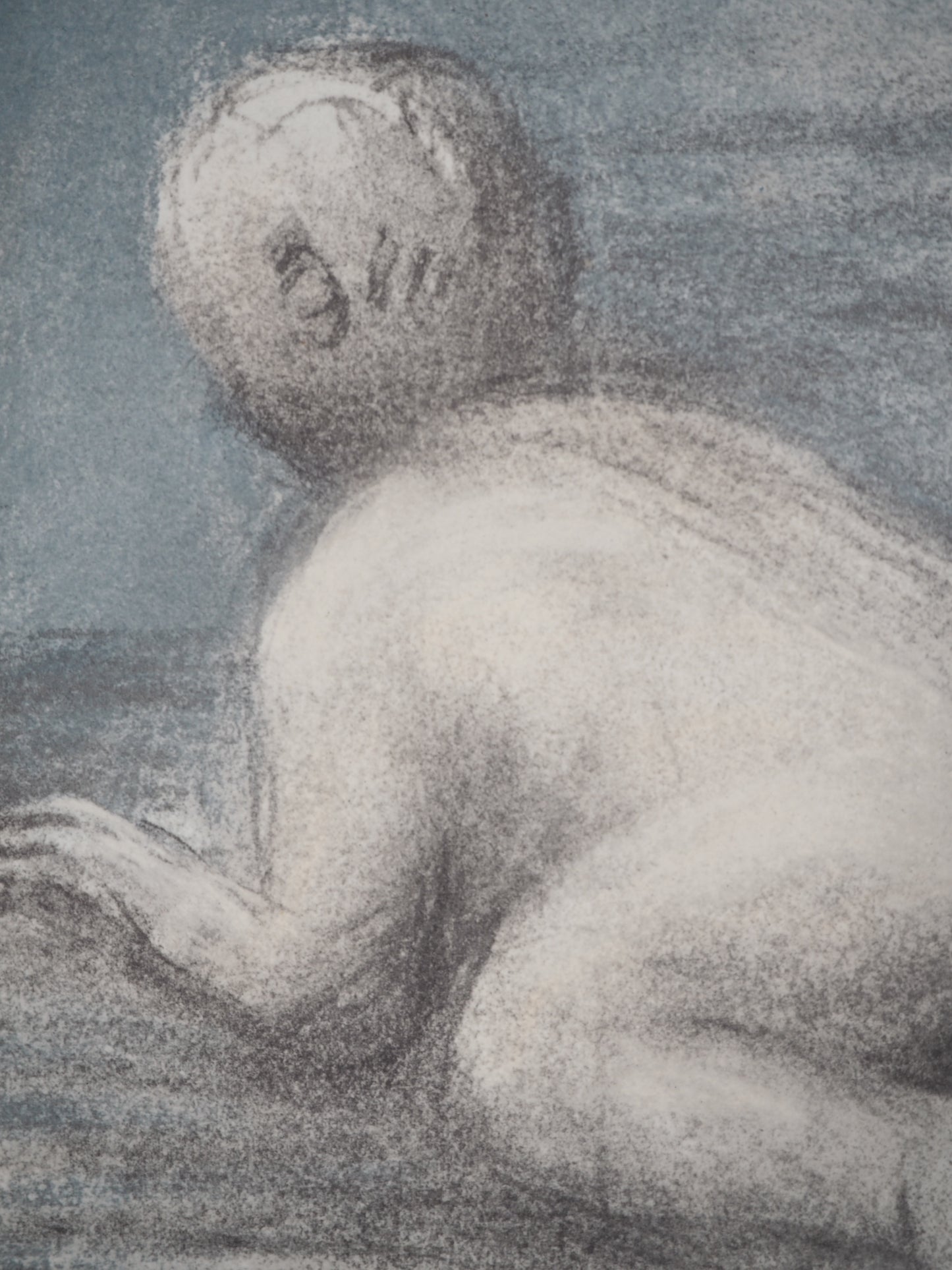 Henry MOORE : L'Enfance - Lithographie signée