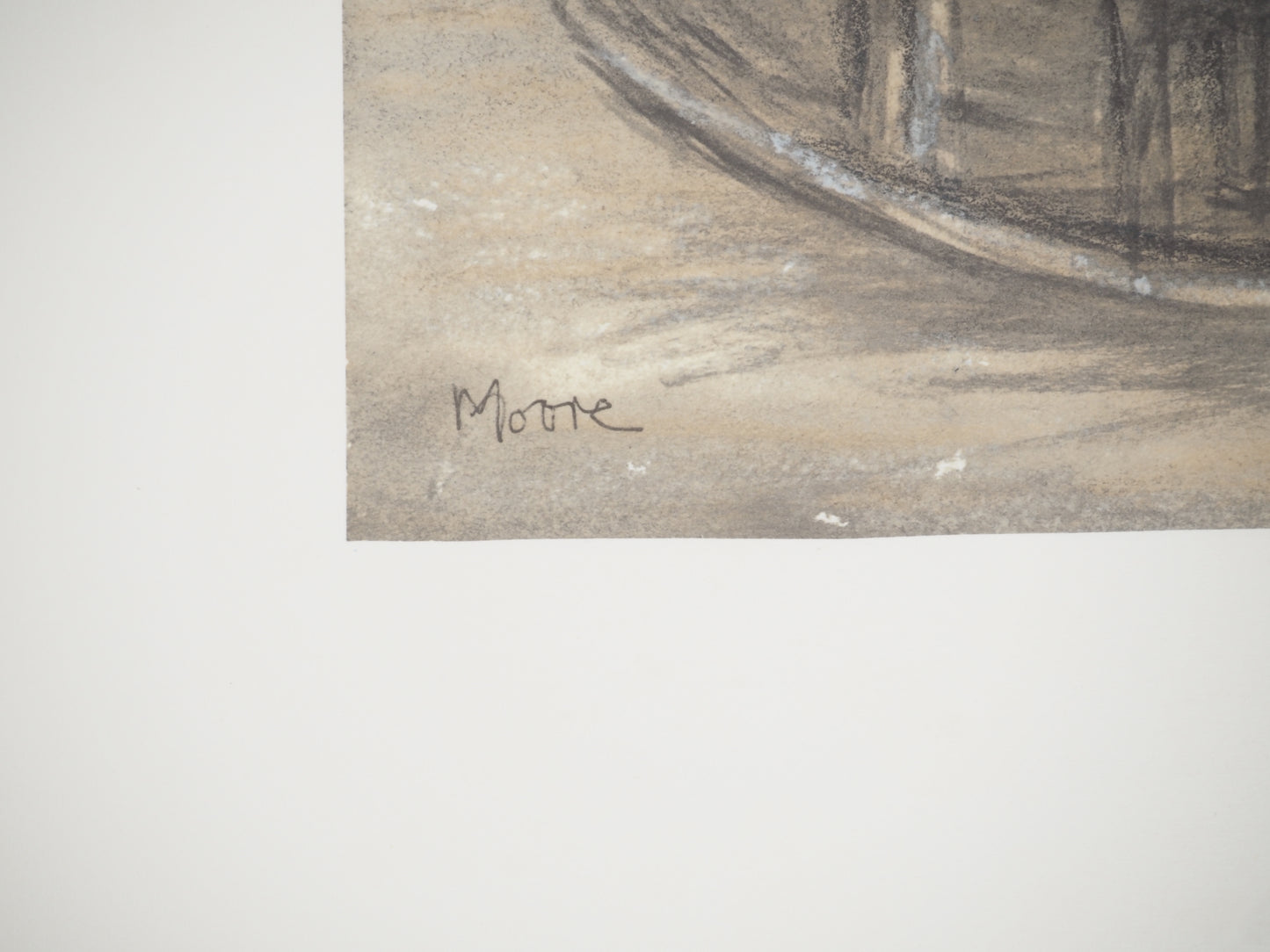 Henry MOORE : Le Rocking-Chair - Lithographie signée