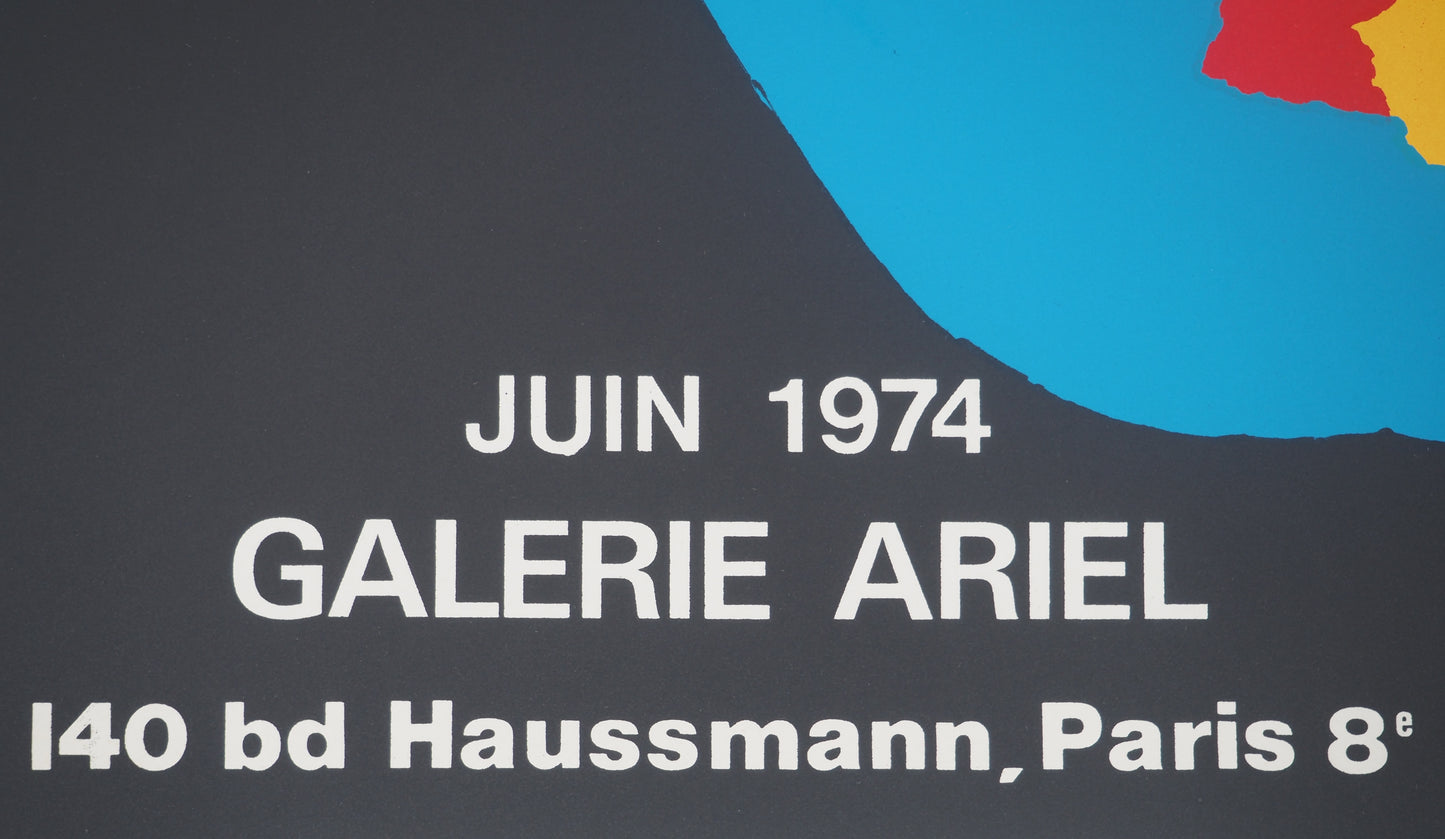 Karel APPEL : Ariel - Lithographie originale signée