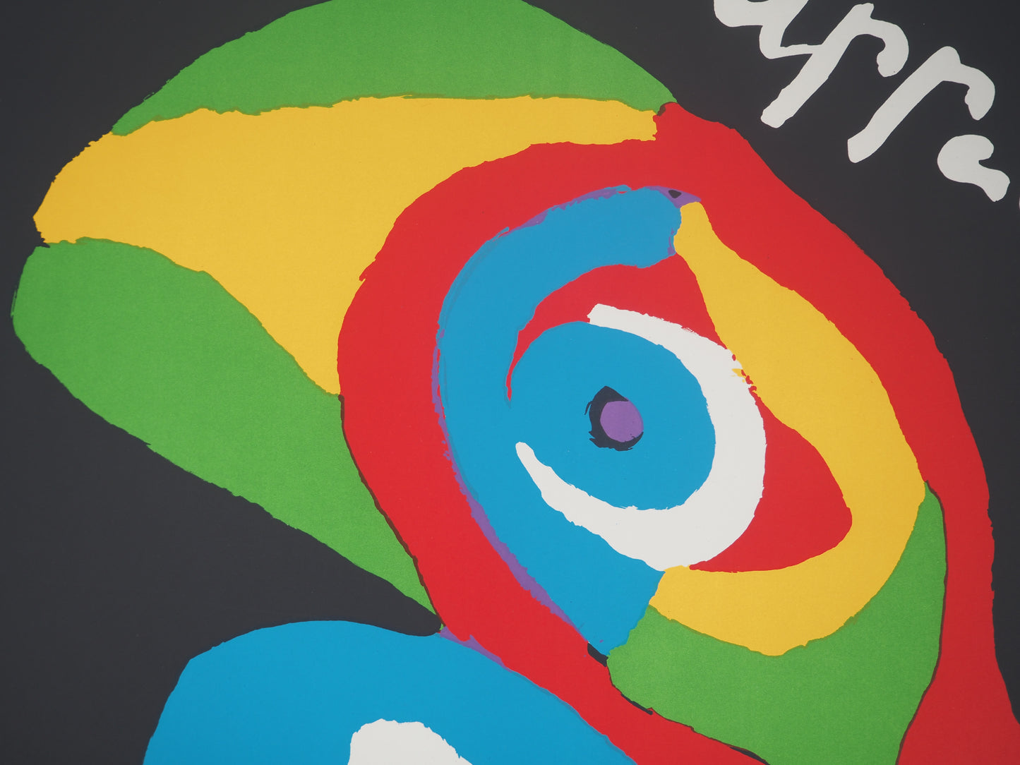 Karel APPEL : Ariel - Lithographie originale signée