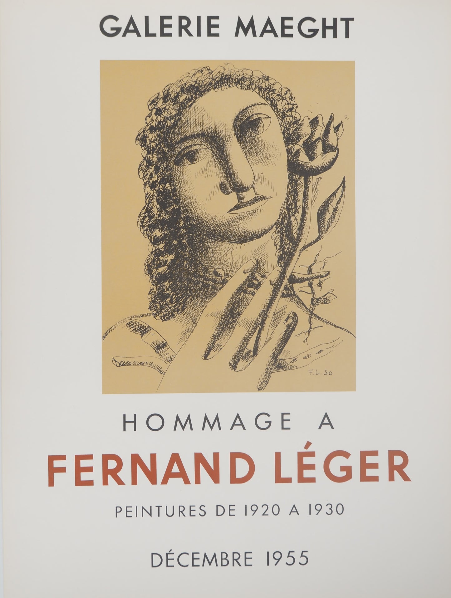 Fernand LEGER : Hommage à l'artiste - Lithographie signée