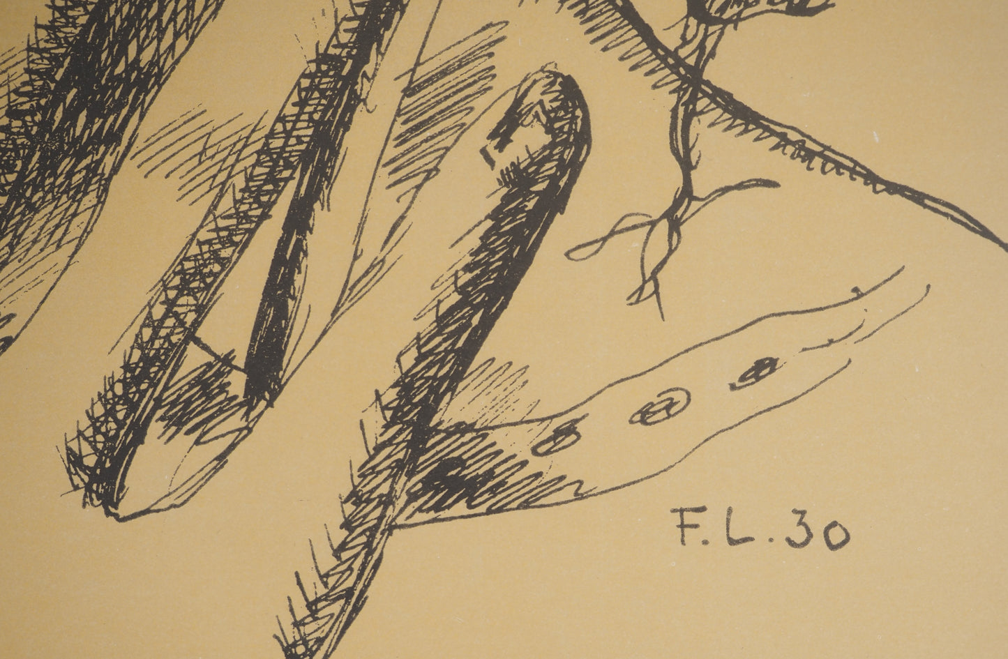 Fernand LEGER : Hommage à l'artiste - Lithographie signée