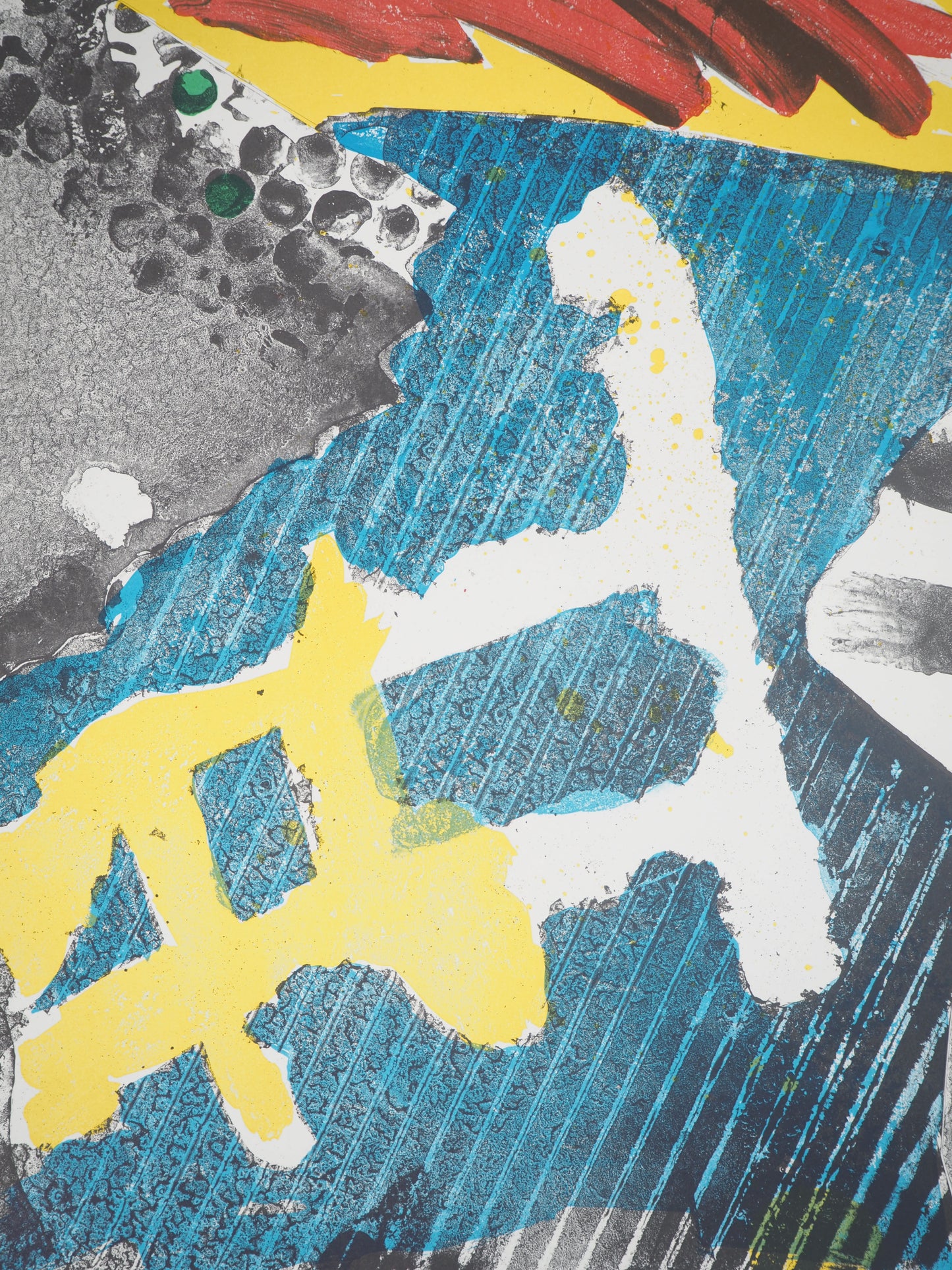 Jan VOSS : FIAC 1985 - Lithographie originale