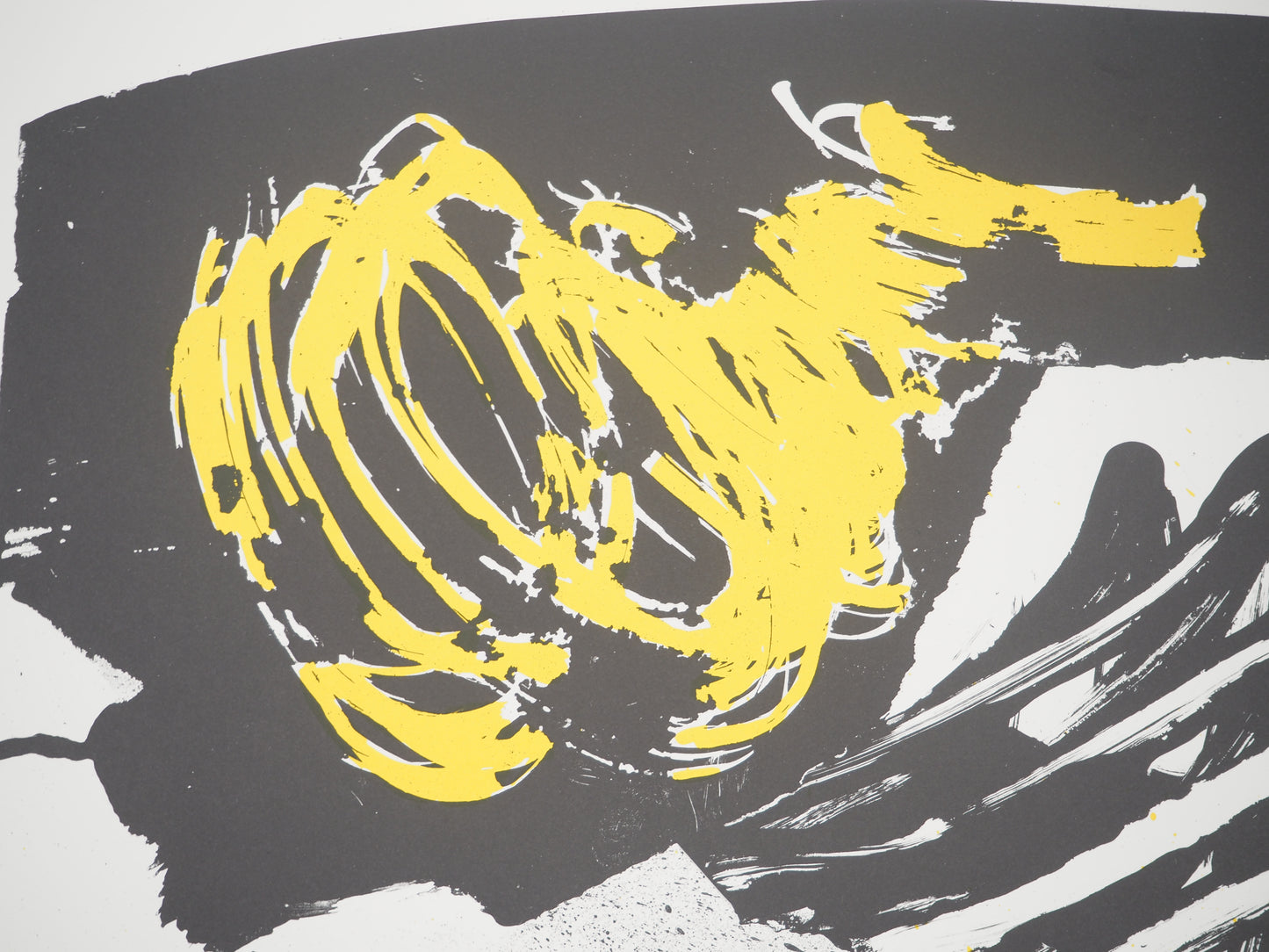 Jan VOSS : FIAC 1985 - Lithographie originale