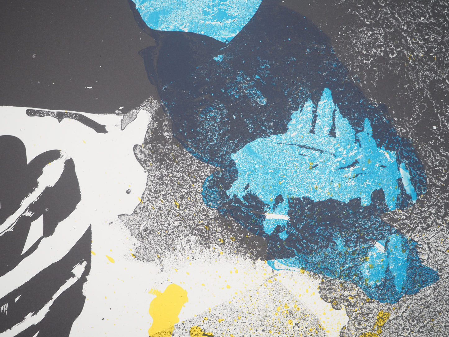 Jan VOSS : FIAC 1985 - Lithographie originale
