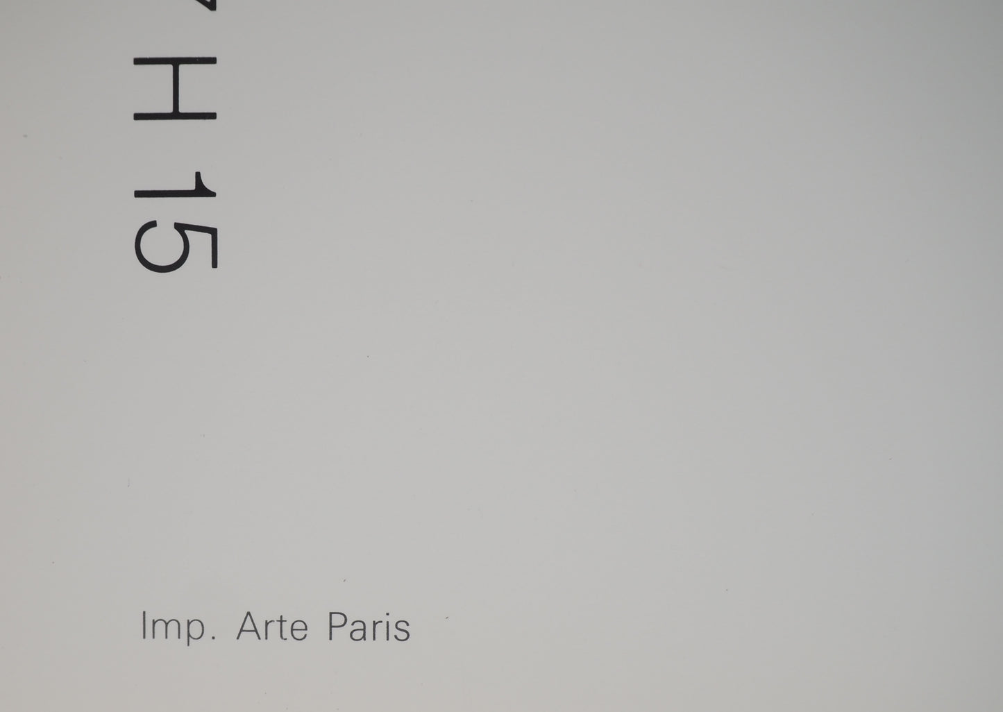 Eduardo ARROYO : Contiguïtés - Affiche originale