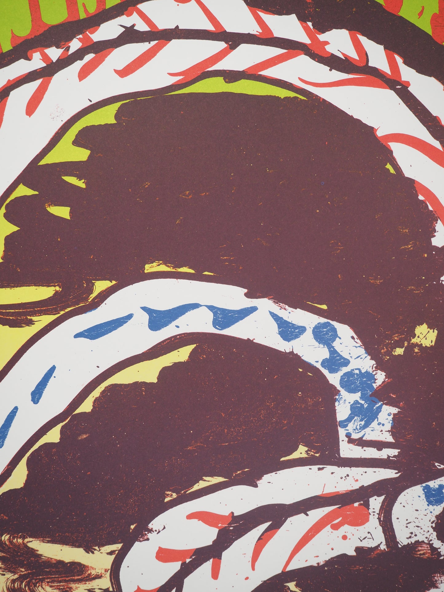 Pierre ALECHINSKY : Highland Park - Lithographie signée