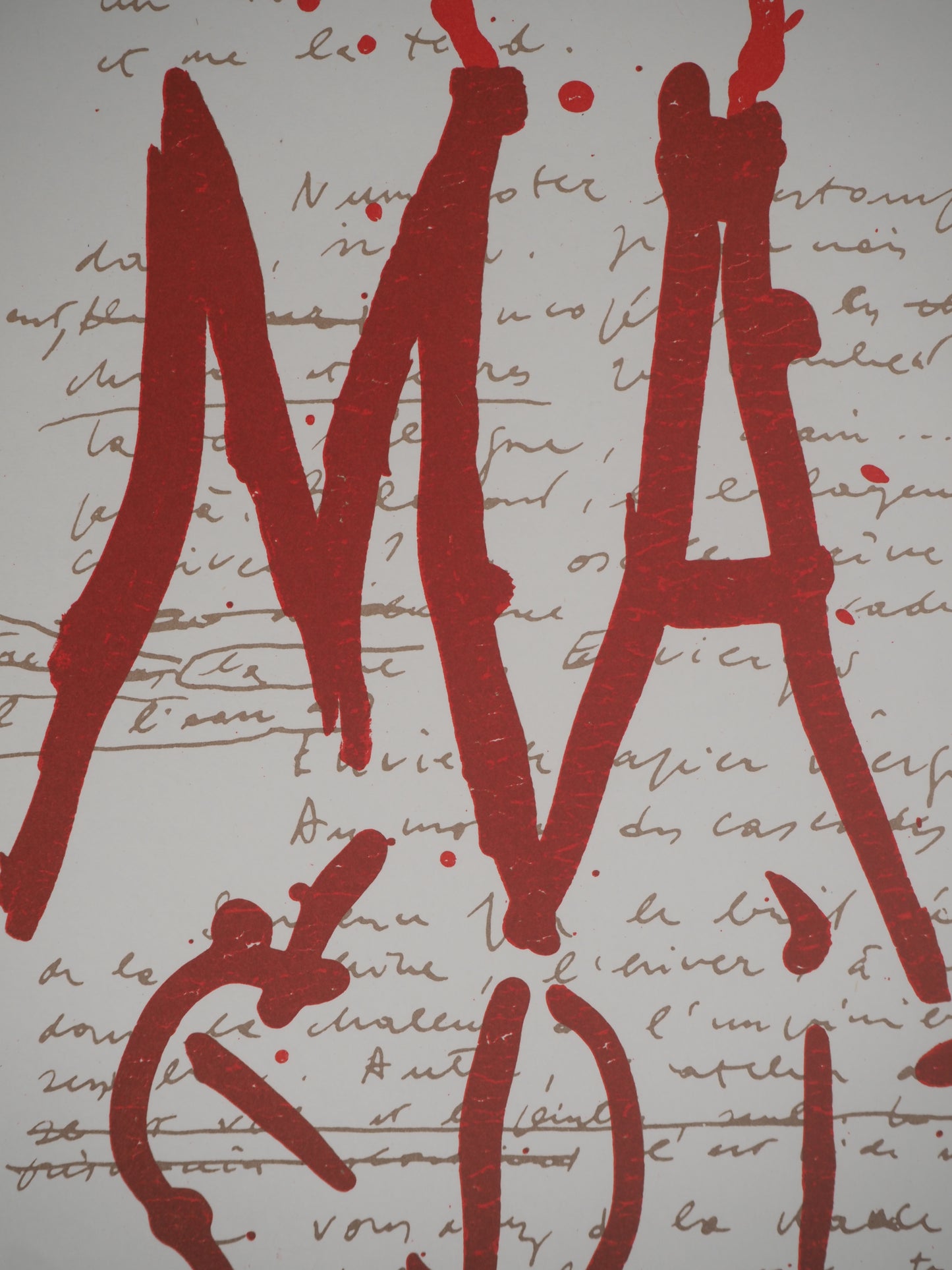 Pierre ALECHINSKY : Highland Park - Lithographie signée