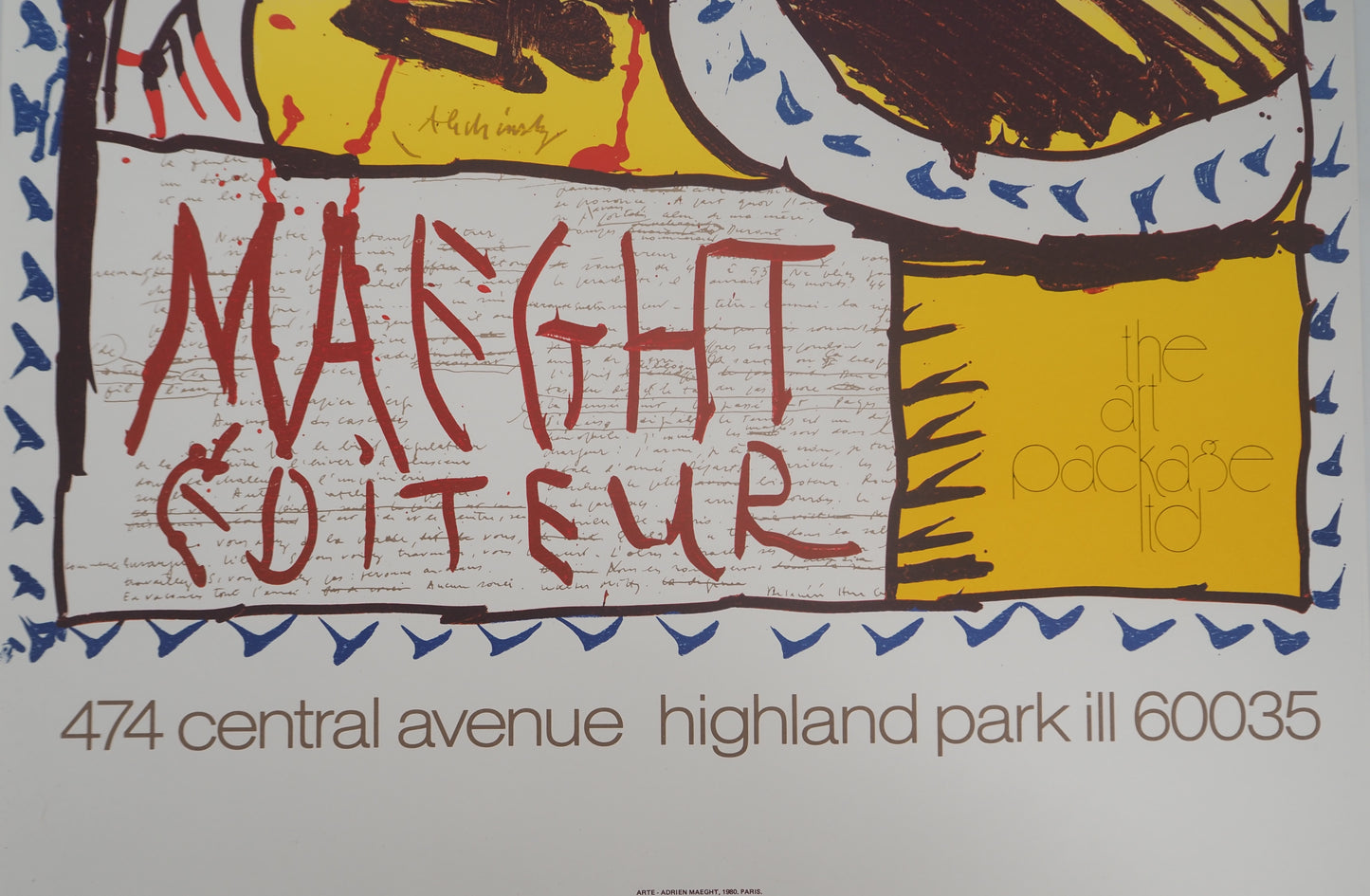 Pierre ALECHINSKY : Highland Park - Lithographie signée