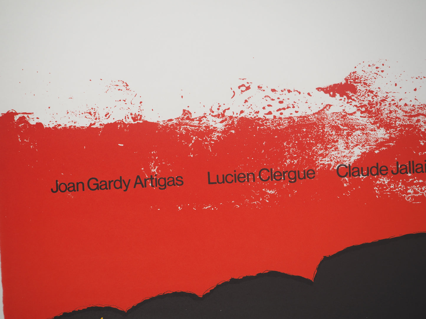 Joan GARDY ARTIGAS : Vitry - Lithographie originale