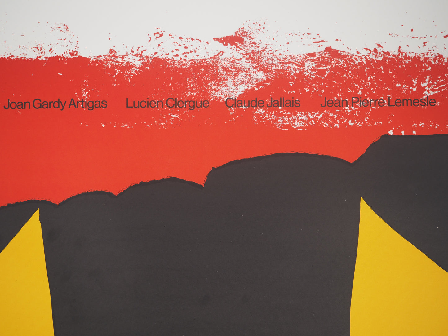 Joan GARDY ARTIGAS : Vitry - Lithographie originale
