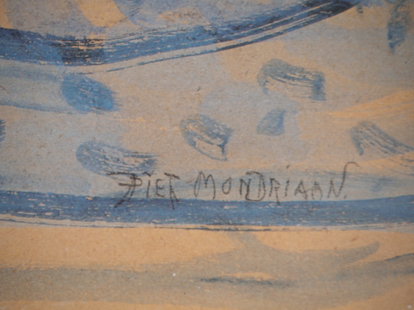 Piet MONDRIAN : Fondation Maeght Expo 1985 - Affiche originale