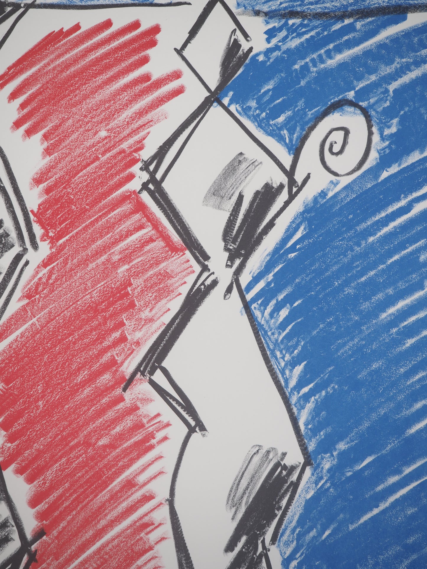 Aki KURODA : Femme en soirée - Lithographie originale signée