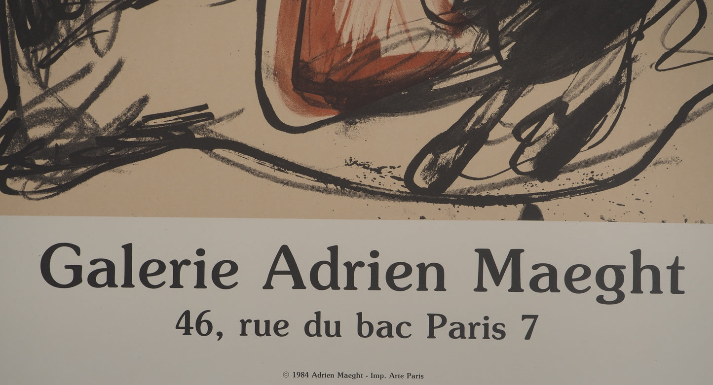 Walter STÖHRER : Exposition 1984 - Affiche originale