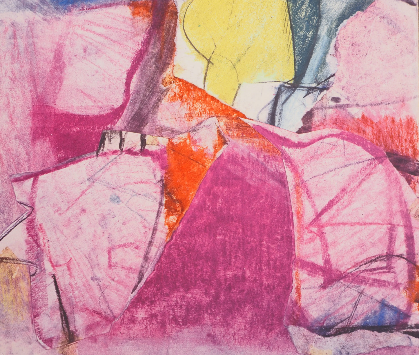 Willem DE KOONING : Paysage fauve - Lithographie signée