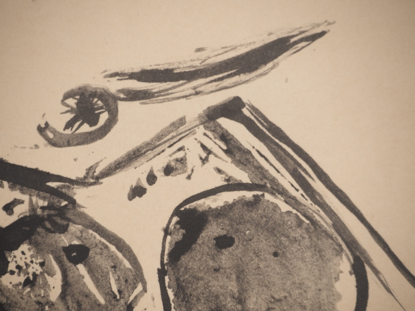 Guillaume CORNEILLE : Les terrils - Lithographie signée