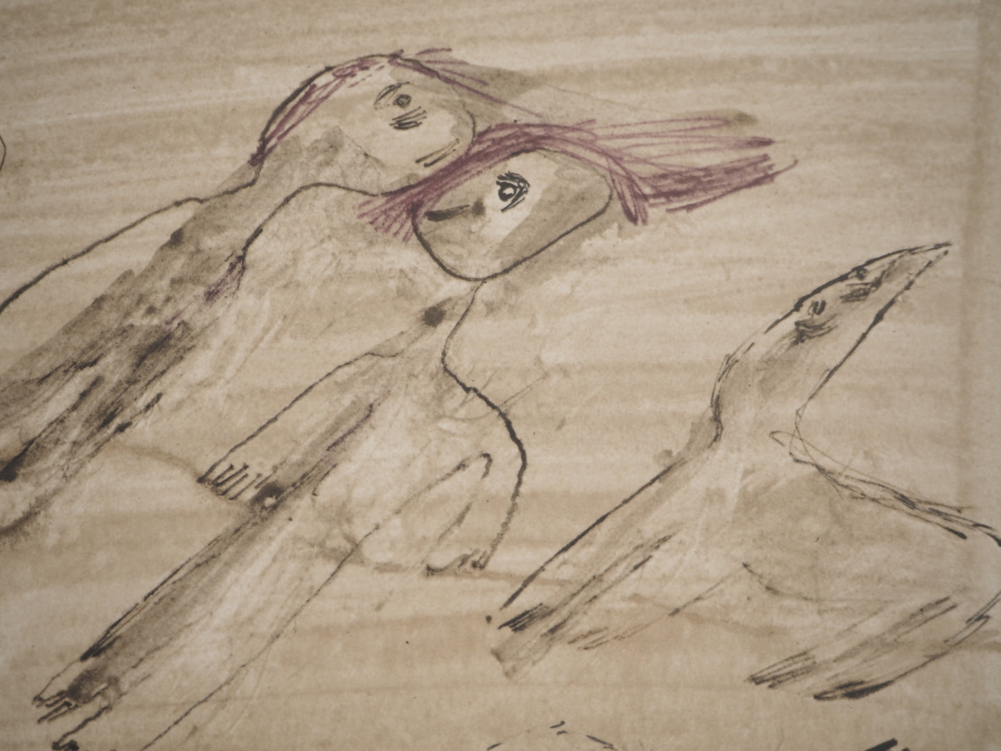 Guillaume CORNEILLE : La guitare oubliée - Lithographie signée