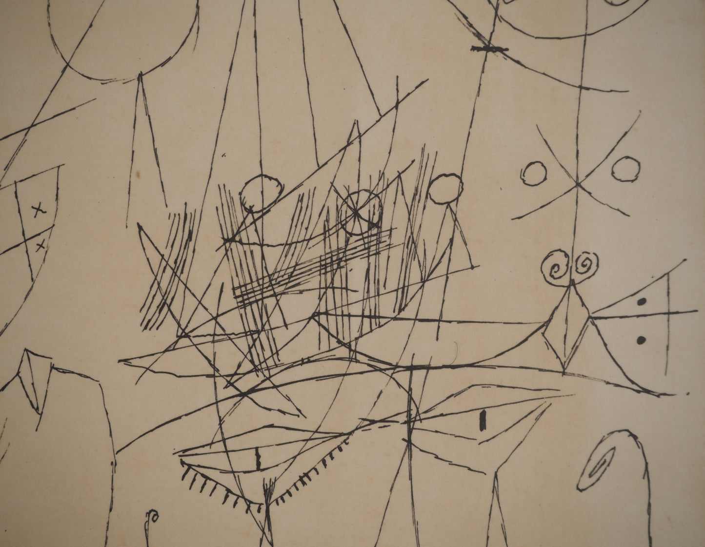 Guillaume CORNEILLE : La fête au port - Lithographie signée