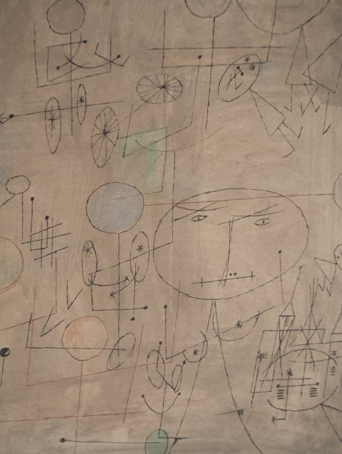Guillaume CORNEILLE : Le spectacle nocture au cirque - Lithographie signée
