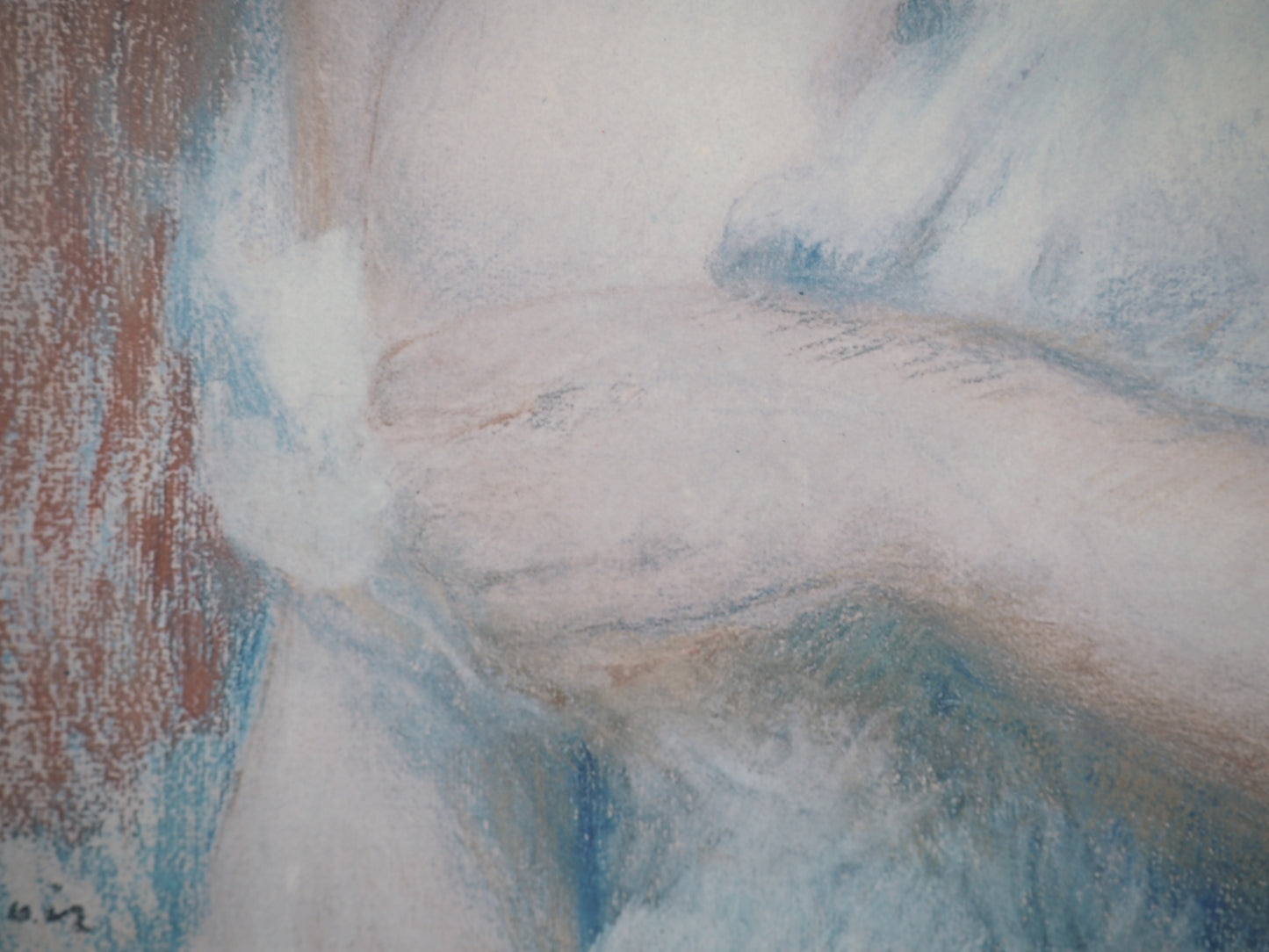 Pierre Auguste RENOIR : Portrait de Jeanne Samary - Lithographie signée