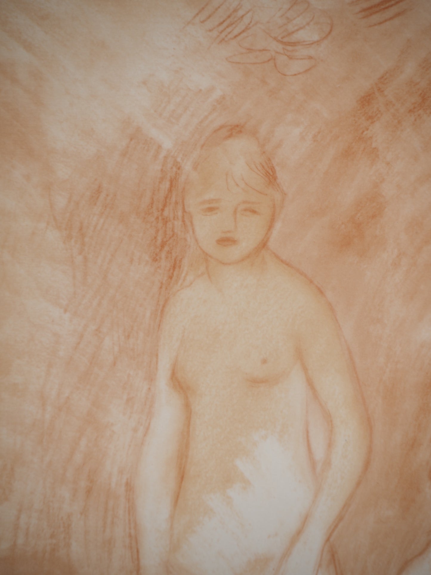 Pierre Auguste RENOIR : La Baignade - Lithographie